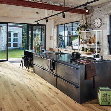 Parkett, Kork und Laminat